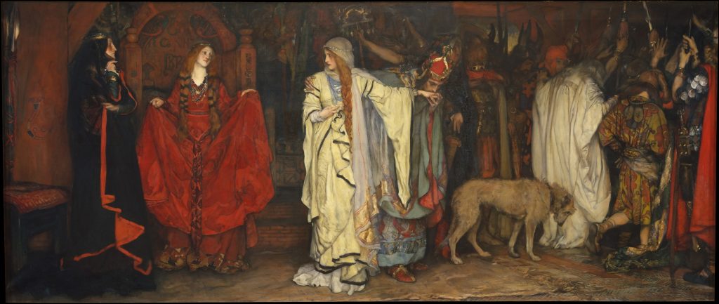 Edwin Austin Abbey, “King Lear,” Act 1, Scene 1, 1898. The Metropolitan Museum of Art.