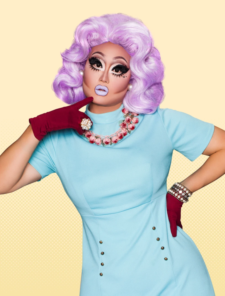 Kim Chi, a Korean-American who appeared in RuPaul’s Drag Race season 8 © Logo