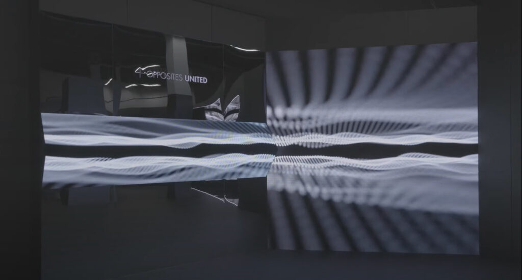 The Kia booth at the Gwangju Design Biennale 2021 perfectly captured Kia’s design philosophy so that visitors could recognize it intuitively. © KIA
