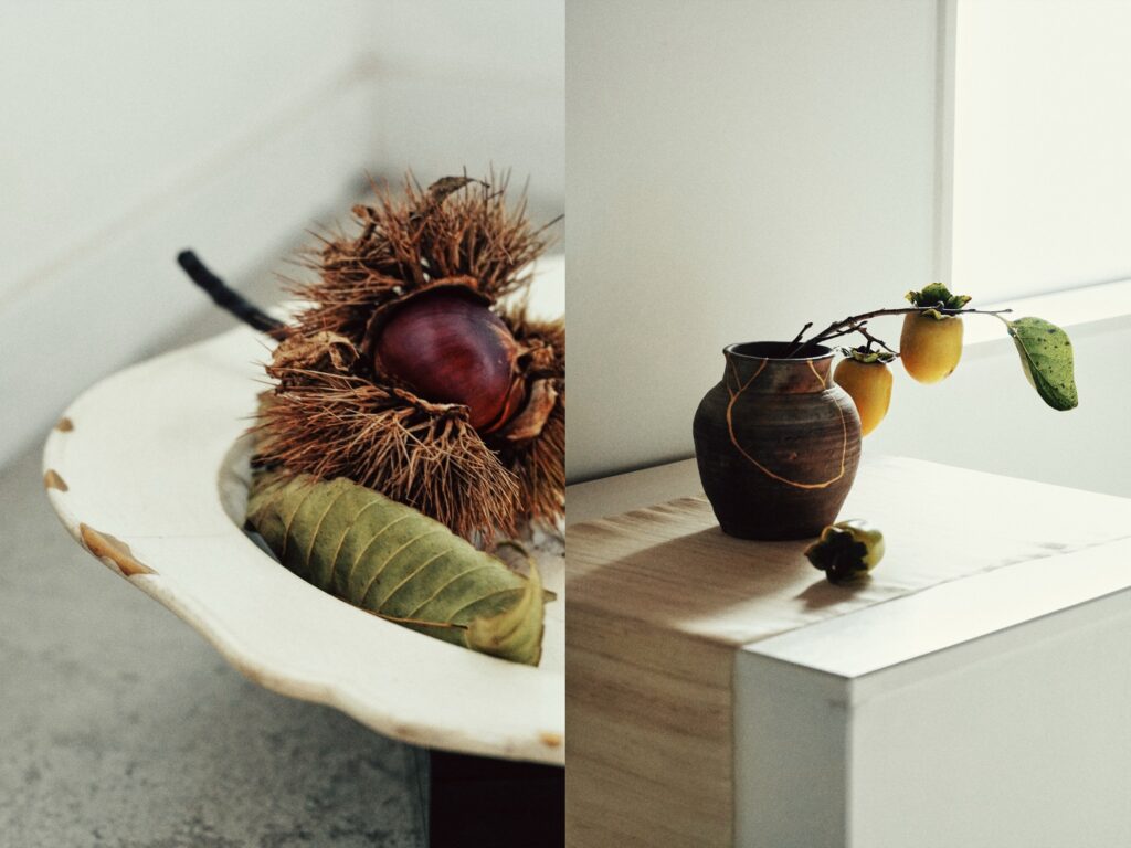 An object that has lost its use is given new life through kintsugi, allowing it to continue its purpose once more.
