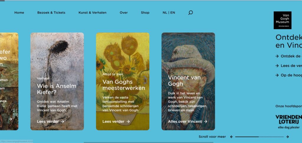 The official website of the Van Gogh Museum