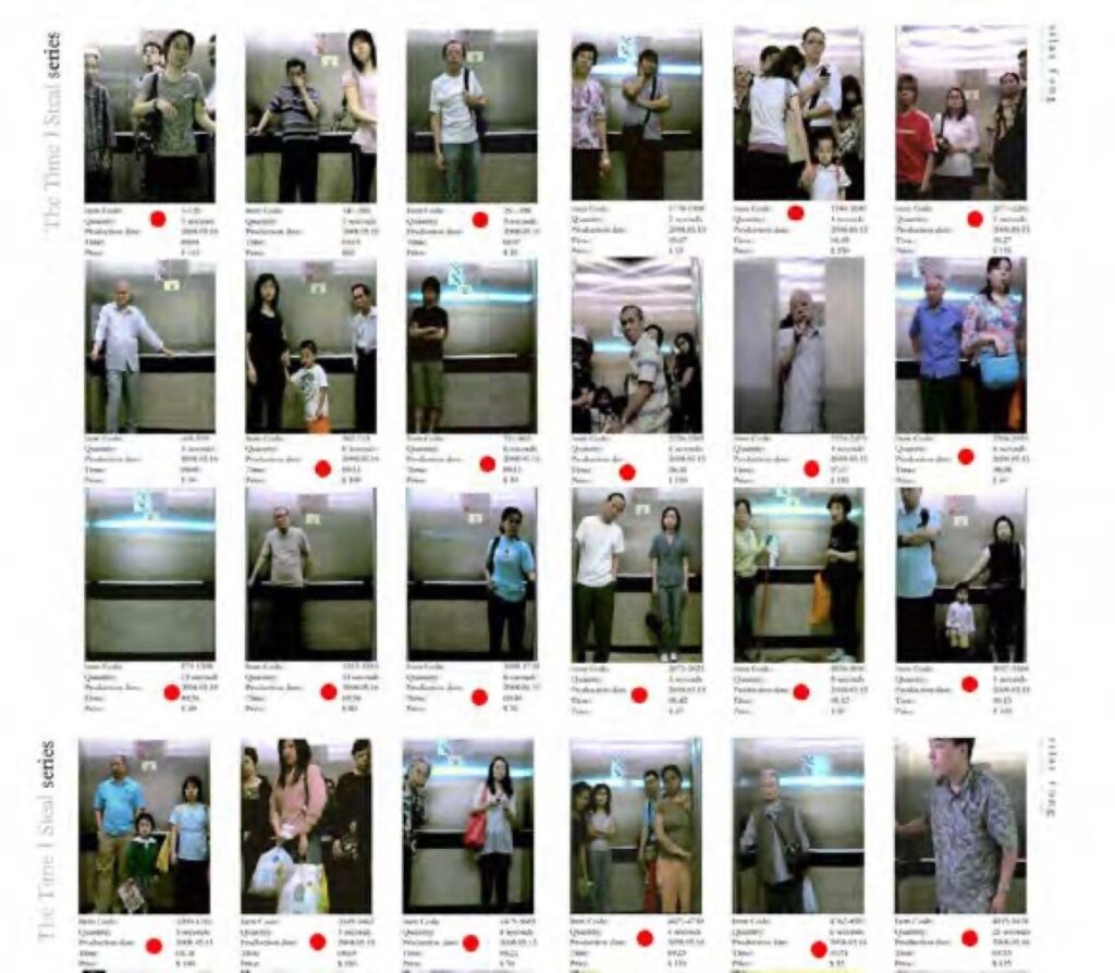 Stolen Times for Sale| 2008 - 2010 | Video installation, performance| 4’06”