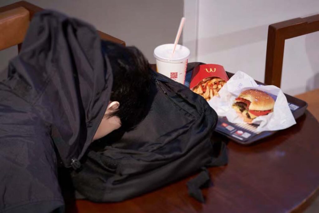 Enjoy Your Meal! | 2018 | Clothing, Dummy, Plastic Food Model Duddell’s (Restaurant), Hong Kong