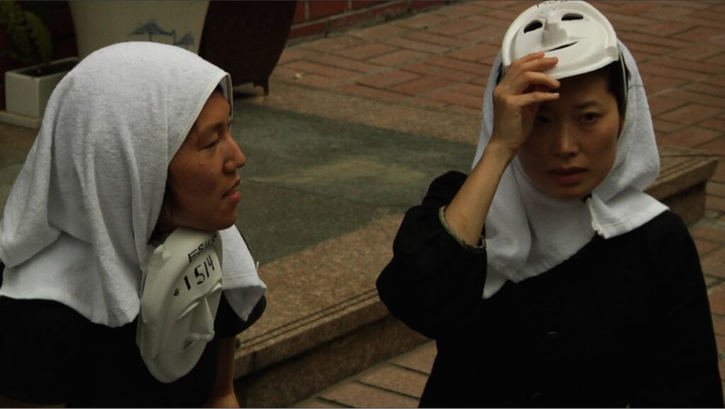 The woman, the Orphan, and the Tiger
Film still, 2010. HD video 16:9, single channel. b&w. Jane Jin Kaisen & Guston Sondin-Kung